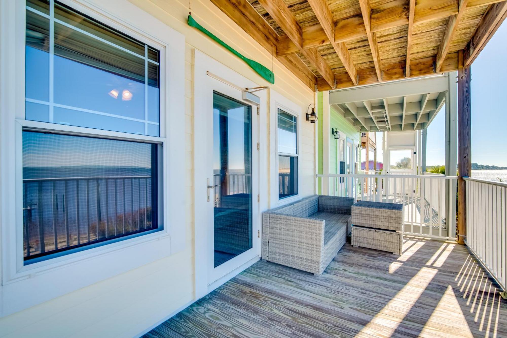 הוילה Oceanfront Oasis In Cedar Key With 2 Balconies! מראה חיצוני תמונה