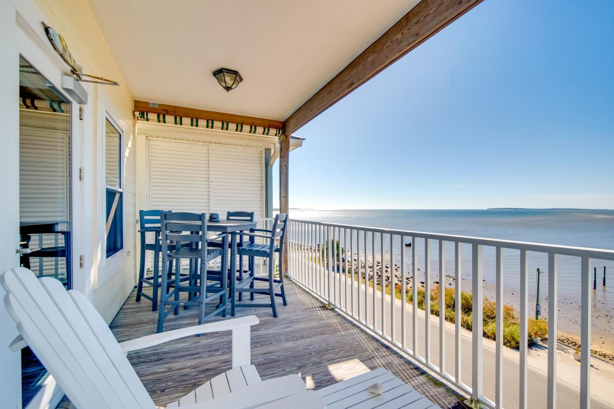 הוילה Oceanfront Oasis In Cedar Key With 2 Balconies! מראה חיצוני תמונה